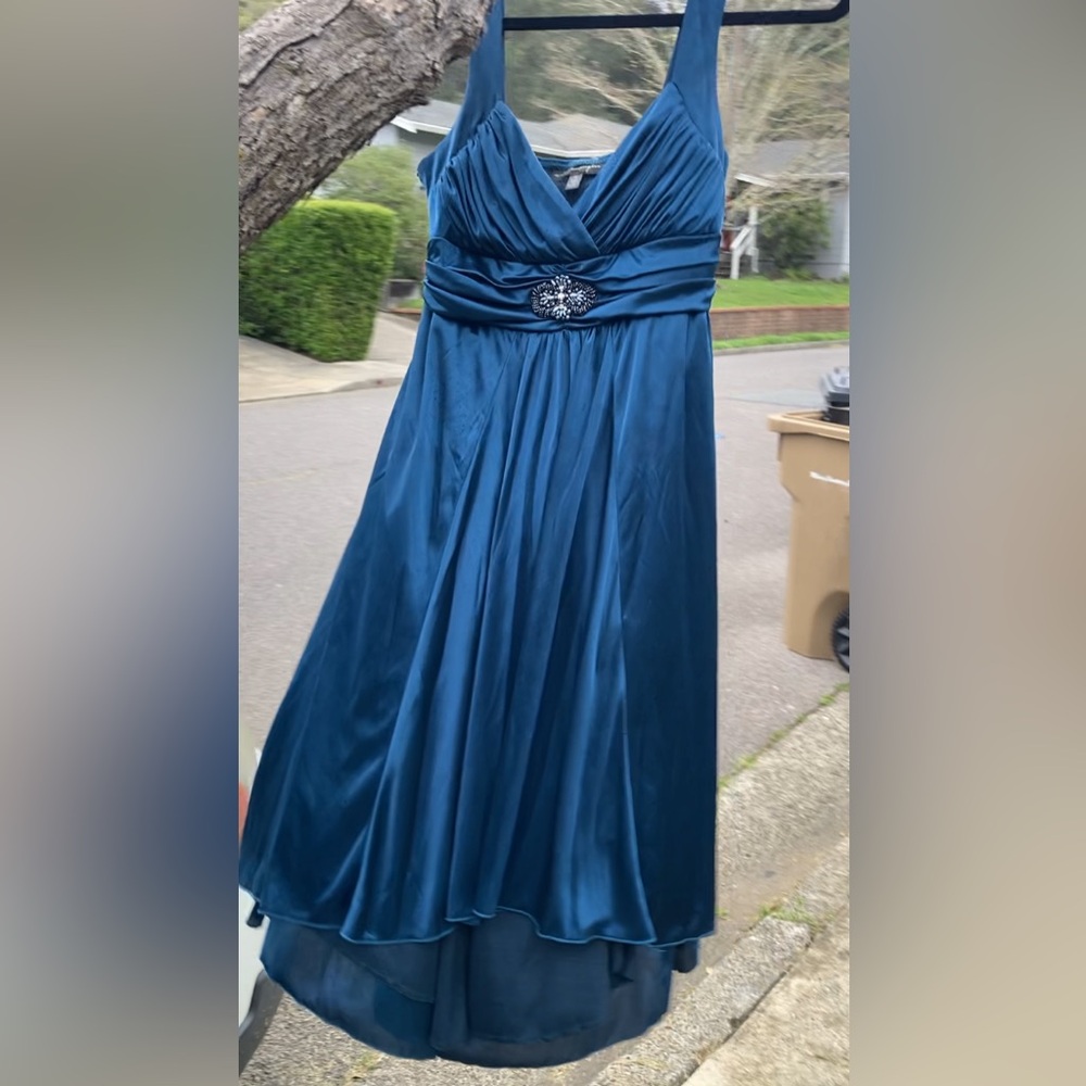 Deep Turquoise/Blue Event Dress